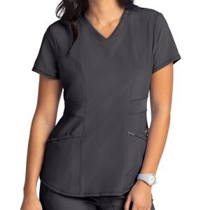 Cherokee Infinity Scrub top Pewter size XL
